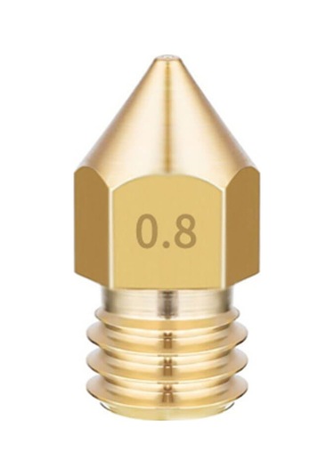 Koodmax 3d Yazıcı Printer Mk8 Extruder 1.75mm/ 0.8mm Baskı Kafası Nozzle