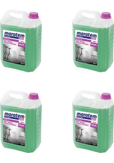 Maratem M305 Elde Yıkama Bulaşık Deterjanı 4x5 Lt M305x4