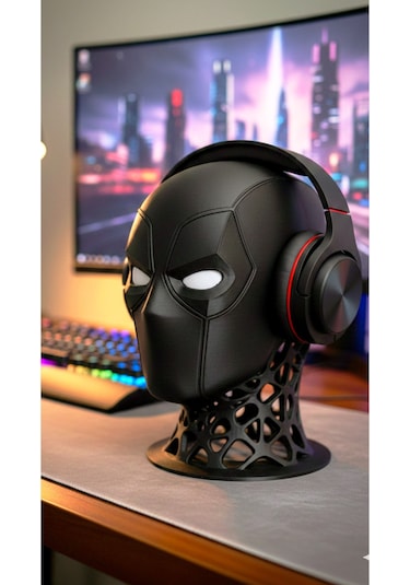 Sincara Home Deadpool Kulaklık Standı Siyah