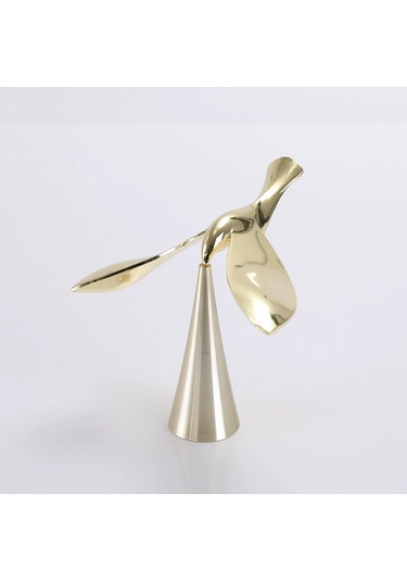 Myinkai Orta Boy Altın Rengi Uçan Kuş Şişe Açacağı Dengeli Gold