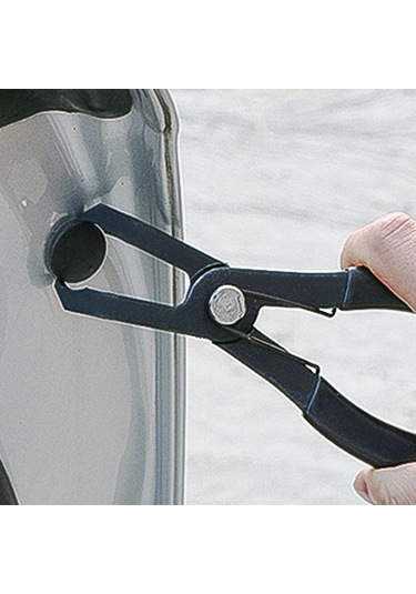 Geeksen Araç İç Döşeme Kilit Çıkartma Aleti, 0-33mm Aralığı, 30 Açıklı Pens, El Tipi Multifonksiyonel Plastik+metal Kesici, Kırmızı