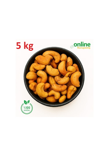 Kavrulmuş Kaju Fıstığı 5 Kg 5 KG