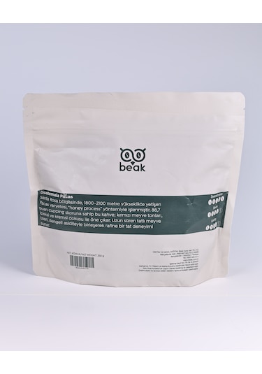 Guatemala Pacas Çekirdek Kahve 250 Gr , %100 Arabica Çekirdek Kahve