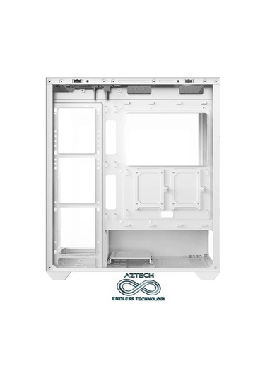 Aztech AZT101 W ATX Oyuncu Bilgisayar Kasası Beyaz