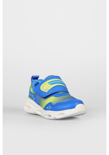 Vicco Kita Iı Işıklı Erkek Bebek Saks Mavi Spor Ayakkabı Saks Mavi