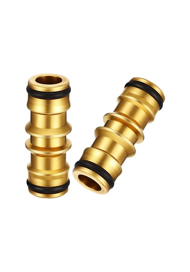 2'li Pirinç Hortum Bağlantı Parçaları Pirinç Çift Erkek Bağlantı Parçası Diğer