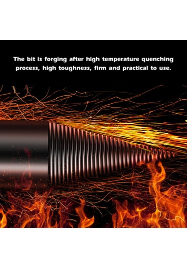 Teltree Ahşap Bölme Ucu, 42mm İki Çukur İki Oluk, Darbe Matkapı İçin, Çelik Malzeme, Hızlı Delme Ve Bölme, Ahşap Ayırıcı Konik Uç