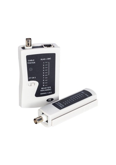 Powermaster Cat5-Cat6-Rj45-Bnc Kablo Test Cihazı