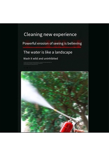 Ulzyvf Yüksek Temizliği Temizleme Temizleme Nozulu İçin Basınçlı Araba Zv