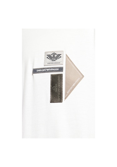 Emporio Armani Erkek T Shirt Em002959 Af18312 U0003 Beyaz Beyaz Emporio Armani Erkek T Shirt Em002959 Af18312 U0003 Beyaz Beyaz
