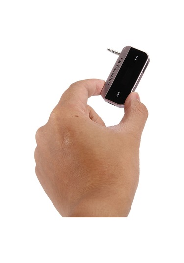 Tüm Akıllı Telefonlar İçin Eller Serbest Konuşma / Veri Yönetimi Fonksiyonlu Mini Araba Fm Verici Rose Gold