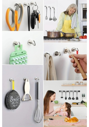 Buffer Güçlü Manyetik Mutfak,banyolar İçin Çok Amaçlı 2'li Magnet Askı Diğer