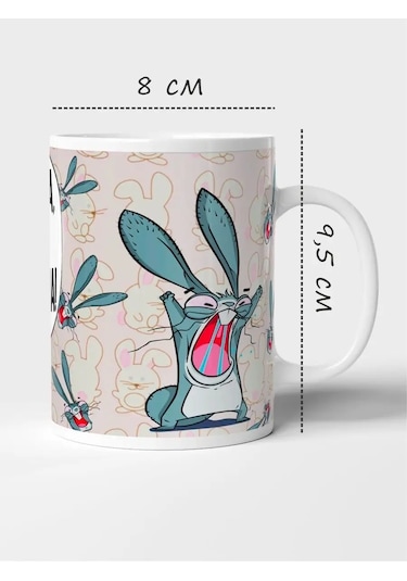 Raduga Print "kırılmış Ama Kırılmadı" Şakayla Mizahi Notlu Kupa 163688525 Siyah