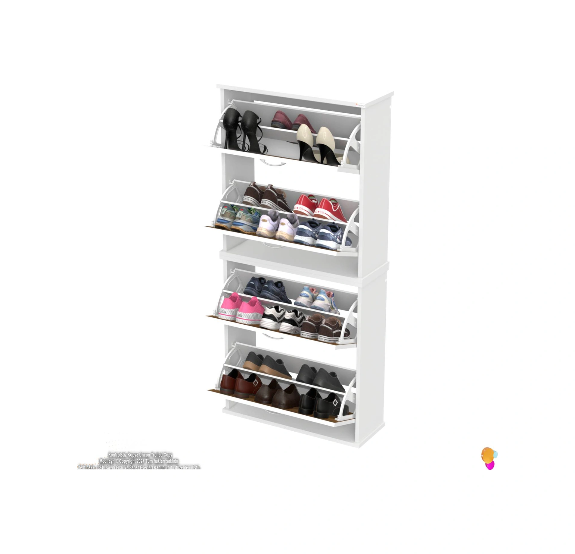 Asaf 2 Li Ceviz Renk Asma Ayakkabılık Antre 4 Düşer Kapak 8 Göz Raf Bölme Ayakkabılık 72x148x25,5 Cm Ceviz Asaf 2 Li Ceviz Renk Asma Ayakkabılık Antre 4 Düşer Kapak 8 Göz Raf Bölme Ayakkabılık 72x148x25,5 Cm Ceviz