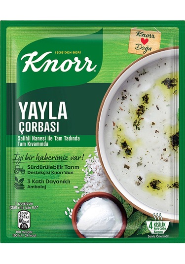 Knorr Yayla Çorbası 72 G X6 Adet