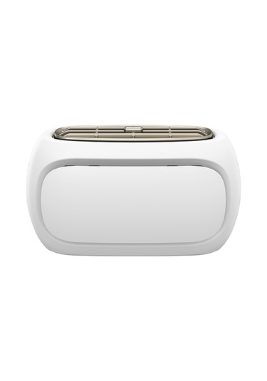 Çok Fonksiyonlu Ekranlı 2500mah Usb Şarj Edilebilir Taşınabilir Fan Beyaz,