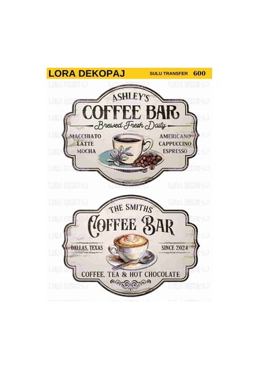 Lora Dekopaj Sulu Transfer Kağıdı - 600 25x35 Cm