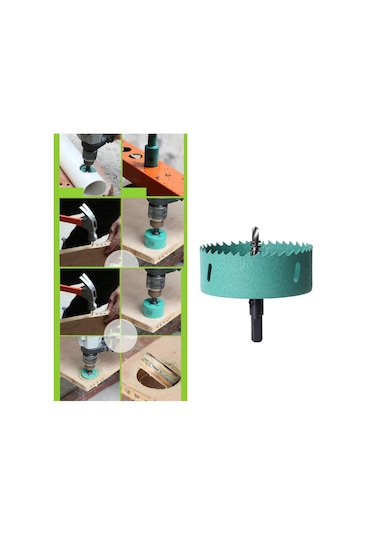 Suntek Magideal Delik Testereleri 16-200mm Ahşap Metal 4,72x4,72x6,5-inç