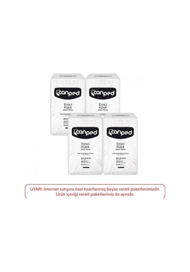 Canped Emici Külot Extra Büyük Boy Large 120 Li XL