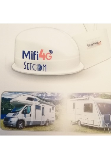Setcom Karavan Ve Tekneler İçin Setcom 4g Mifi Sinyal Güçlendirici İnter