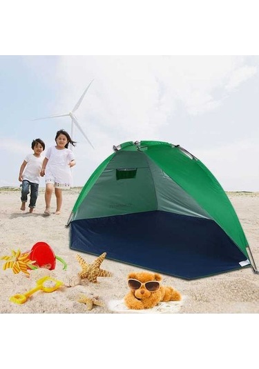Pazly Tomshoo Açık Spor Güneşlik Çadırı Balıkçılık Piknik Plaj Park Yeşil Yeşil