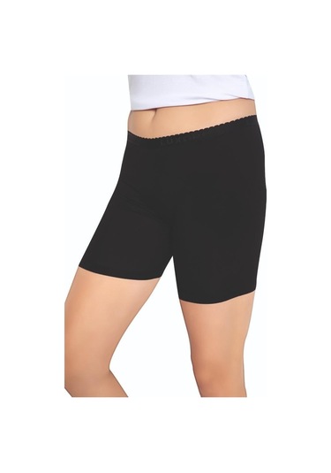 Lüx Drm Bayan Bambu Ağlı Büyük Beden Diz Üstü Kısa Tayt 3003 001