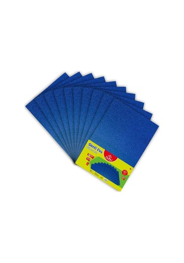 Eva- Bu-bu 50x70 Mavi 10'lu Simli