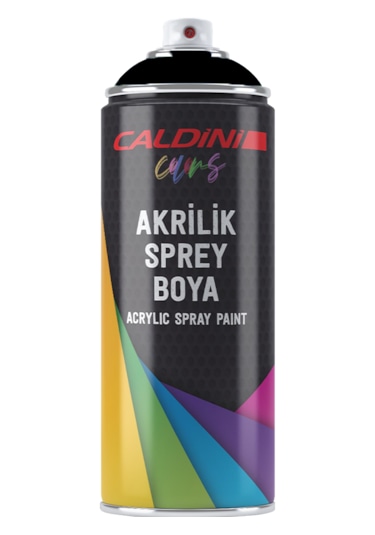 Caldini Mat Siyah Sprey Boya