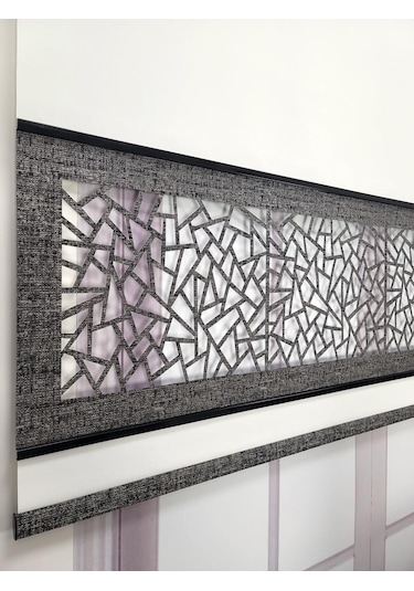 Yeni Nesil Çift Renk Lazer Stor Perde Mat Kalın Kumaşlı Renk Seçenekli Ekru-antrasit