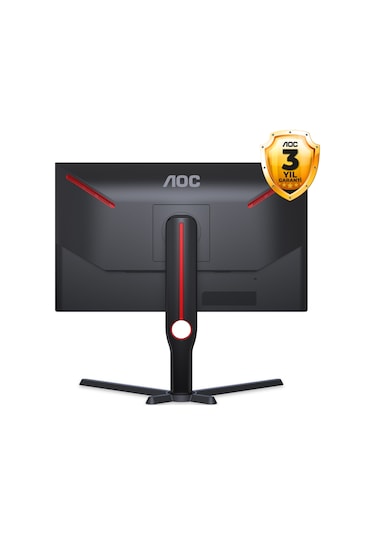 Aoc 25G3ZM/BK 24.5" 0.5 MS 240 Hz HDMI DP Adaptive Sync Full HD Yükseklik Ayarlı VA Monitör