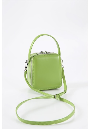 Ççs 17561 Kadın Omuz Askılı El Çantası-yeşil Yeşil