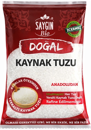 Saygın Doğal Kaynak Tuzu 500 G