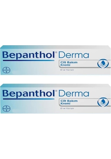 Bepanthol Derma El ve Yüz İçin Cilt Bakım Kremi 2 x 30 G