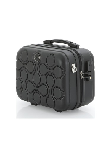 Mçs Polipropilen 2li Valiz Seti Büyük & Makyaj V376 S23sy1000047-set 00001 Siyah