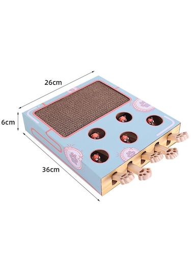 Homyl Çok Fonksiyonlu Yaratıcı Kedi Tırmalama Tahtası