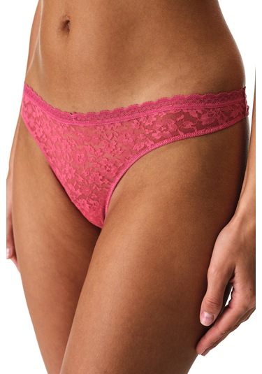 Penti Fuşya Easy Lace Dantel V Model Brazilian Külot Carmıne