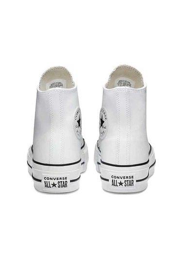Converse 561676 C Taylor All Star Leather Platform Beyaz Unisex Ayakkabı Beyaz