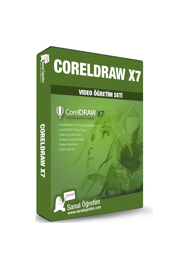 Coreldraw X7 Video Ders Eğitim Seti