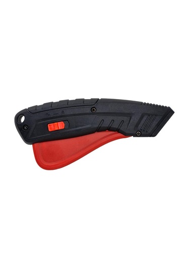 Leo Sx-9607 Otomatik Geri Çekmeli Emniyetli Maket Bıçağı