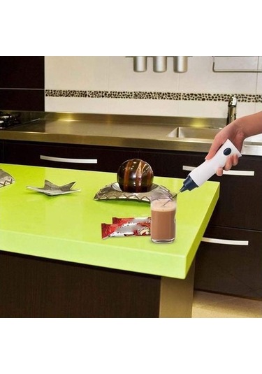 Soulader Taşınabilir Otomatik Elektrikli Süt Köpürtücü - Cappuccino, Latte, Sıcak Çikolata Ve Sıcak Köpüklü İçecekler İçin Evde Ofiste Kullanım Beyaz