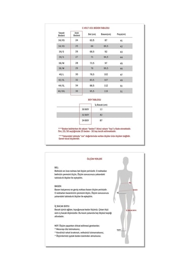 Diana Açık Mor Aplike Cep Detaylı Yüksek Bel Dad Straight Fit Fermuarlı Jean Pantolon C 4517-050 Açık Mor