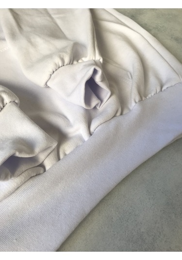 Unisex Bebe Mavi Los Angeles California Baskı Kapşonlu Sweatshırt Bebe Mavi