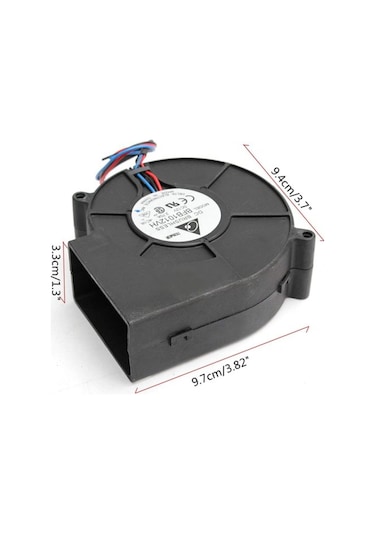 Salyangoz Fan 12V 2.4A