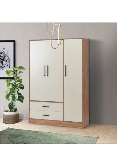 Bera Atlantik Çam - Kumbeji 3 Kapılı Tuna Dolap