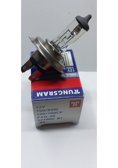 Tungsram 12v H4 Ampul 100/80w P43trally Tırnaklı