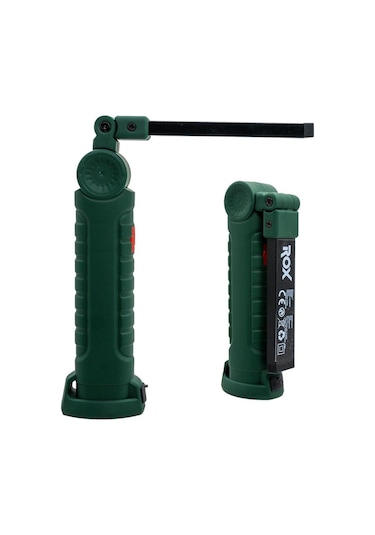 Rox 0226 Şarjlı Katlanır Çok Amaçlı Çalışma Feneri 200 Lümen