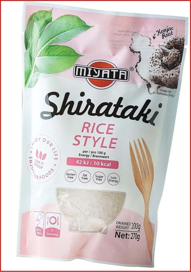 Konjac Prinç Shirataki Konjac Pirinç 270 Gr