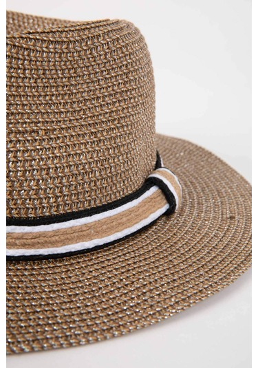 Defacto Kadın Hasır Şapka B9184AX24SMBG406 Bej