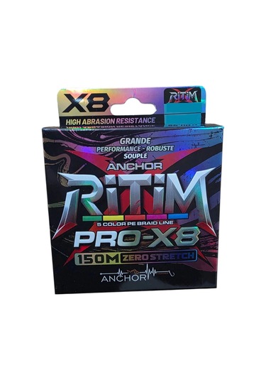 Anchor Ritim X8 Pe Multicolor 150 Mt 0,13mm İp Misina - Standart