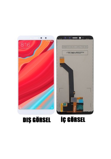 Teknonet Xiaomi Redmi S2 Uyumlu Lcd+dokunmatik - Beyaz
